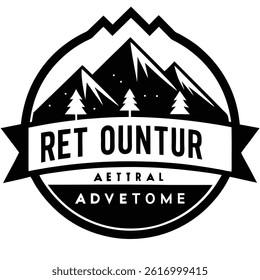 Logo classic border shop emblems