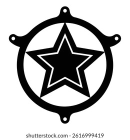 Logo classic border shop emblems