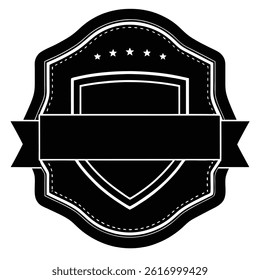 Logo classic border shop emblems