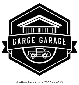 Logo classic border shop emblems