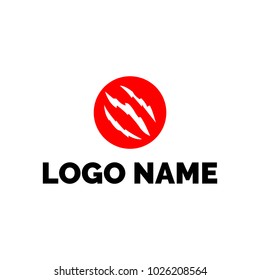 Logo claws, tear with claws