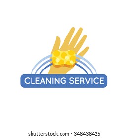 logo for cleaning service