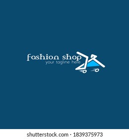 Logo for clothes with hangers