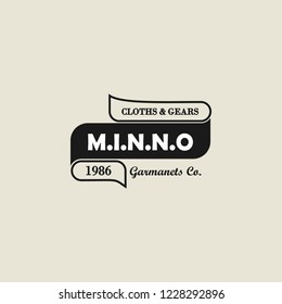 logo, cloths & gears, sticker. Element of logo icon for mobile concept and web apps. Vintage logo, cloths & gears, sticker icon can be used for web and mobile