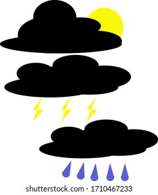 logo or cloud weather symbol