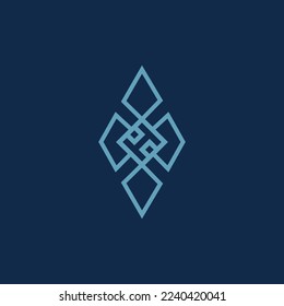 The logo is a cloverleaf and the letter H. Unique and elegant.