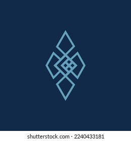 The logo is a cloverleaf and the letter L. Unique and elegant.