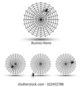 logo cobweb spider