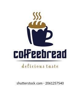 Pan De Café Con Logo De La Copa Azul Para El Restaurante Cafe Bebidas Y Comida