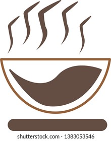 Logo Coffee Cup Isolated in White Background