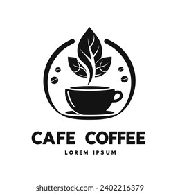logo coffee, Coffee logo design vector template
