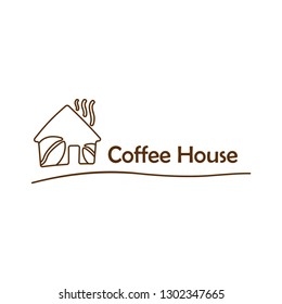 Logo Coffee House Shop Cup Seed Original Taste