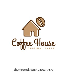 Logo Coffee House Shop Cup Seed Original Taste