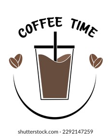 Logo para el café. Icono de café para decorar. Vector de restaurante. Símbolo de cafetería.