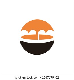logo coffee icon templet vector