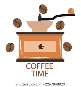 logo coffee mixer and crusher