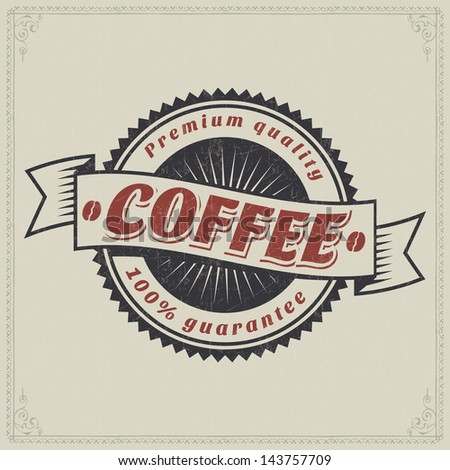 logo coffee restaurant shop retro classic coffee scene with offset logo coffee restaurant shop path classic star bar scene food cafe mature performance senior drink elegant luxurious cup original capp
