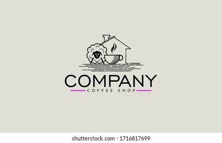 the logo for the coffee shop