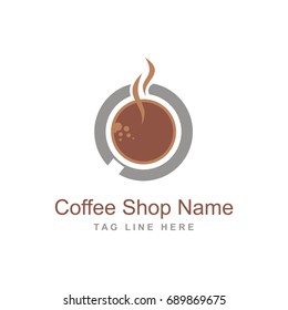 logo for coffee shop
