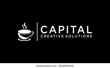 Logo coffee shop and caffe design