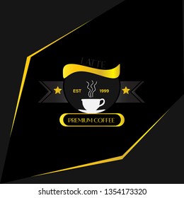 logo for coffee shop or label coffee.