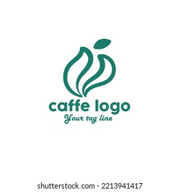 Logo coffee shop and restaurant or food and drink design company
