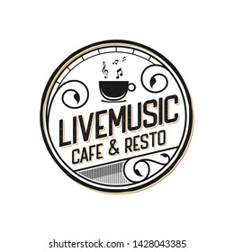 Logo for coffee shops or coffee product labels