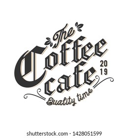 Logo for coffee shops or coffee product labels