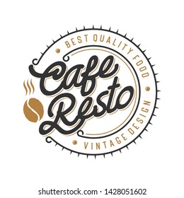 Logo for coffee shops or coffee product labels