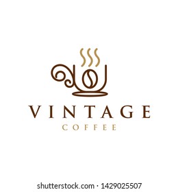 Logo for coffee shops or coffee product labels