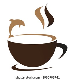 A logo for coffee shops that is either close to sea or close to beach can use this logo. you may or may not add some text for your shop or restaurants. 