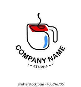 Logo for coffee or tea shop