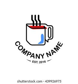 Logo for coffee or tea shop