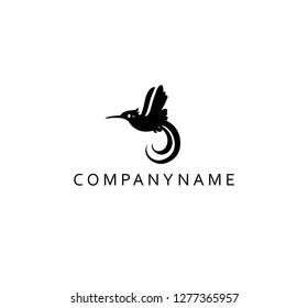 logo colibri, bird