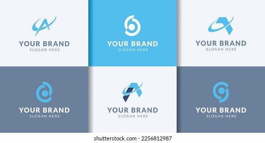 logo collection, Abstract design concept for branding