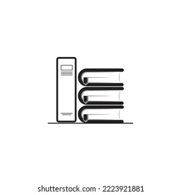 logotipo para una colección de libros