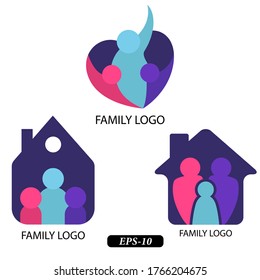 logo collection for family care