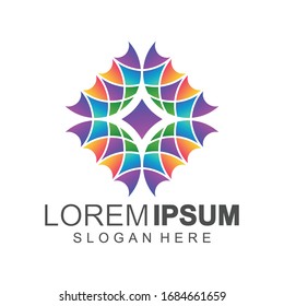 logo color full abstract icon