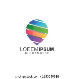 logo color full icon abstrac