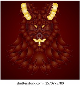 The logo of the colorful Cat animal. creative logo design. EPS 10.
