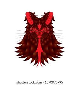 The logo of the colorful Cat animal. creative logo design. EPS 10.
