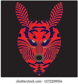 The logo of the colorful Cat animal. creative logo design. EPS 10.
