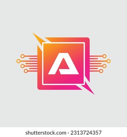A logo Colorful Vector Design. Icon Concept. Abstract modern