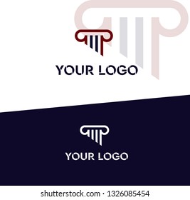 logo column minimalism