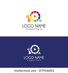 logo combination for business technology, construction, real estate, non-profit, computer, media, art, education, internet, network, consulting, product, retail, software developer, service industry. 