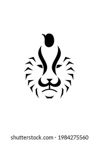 The logo is a combination of the head of a tiger and a penguin.