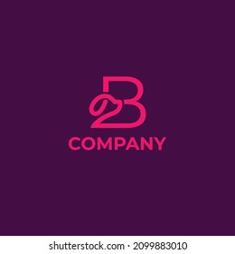 Logo with a combination of Letter B and animal or dog. This logo is perfect for a business that deals with a pet clinic or pet shop.