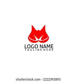 The logo is a combination of the letter m and the cat animal