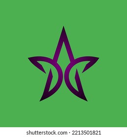 combinación de la letra A y la estrella, adecuada para su uso como símbolo de empresa o de comunidad