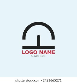 LOGO COMBINATION OF LETTERS D AND H